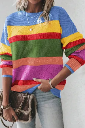 Katalina Colorblock Drop Shoulder Sweater