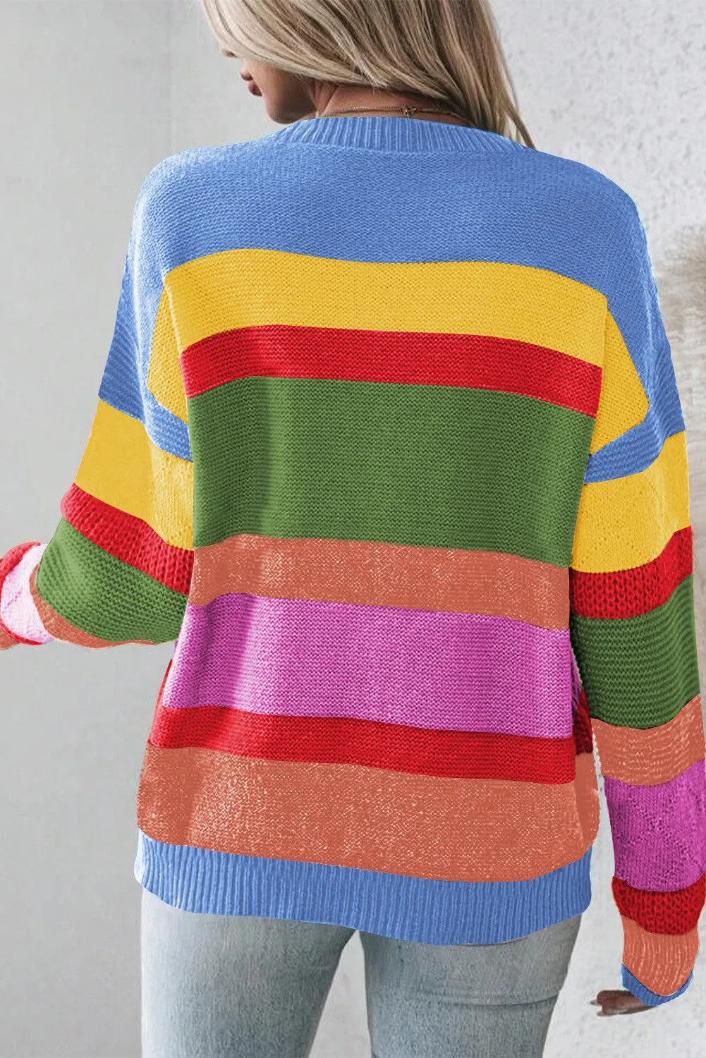 Katalina Colorblock Drop Shoulder Sweater