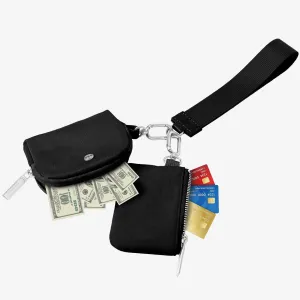 Keychain Wallet - Zip Around Wristlet Wallets