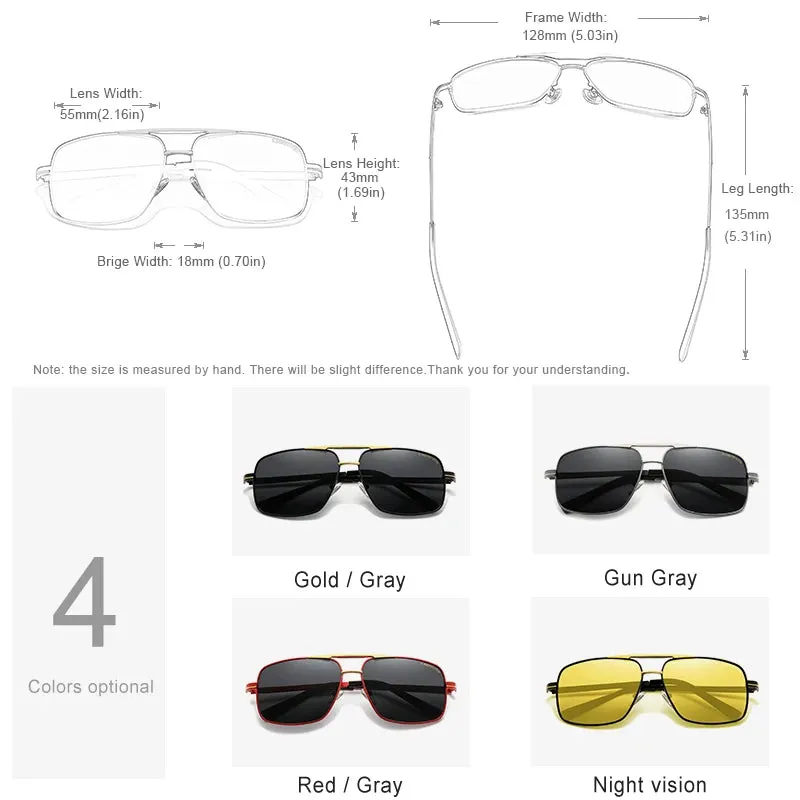 KINGSEVEN Fashion Polarized Sunglasses for Men