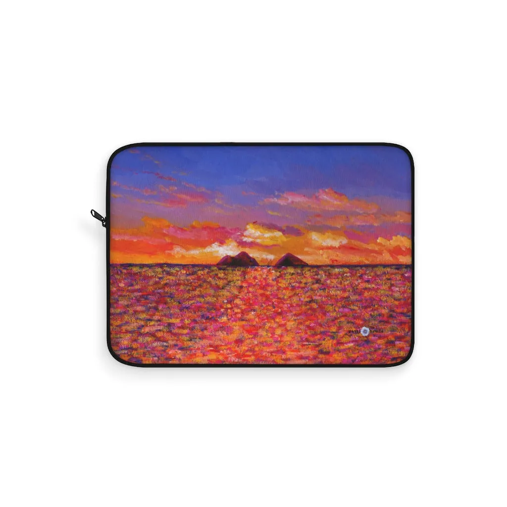 Laptop Sleeve:  Tangerine Sunrise