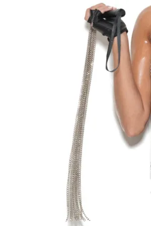 Leather Handle Chain Whip