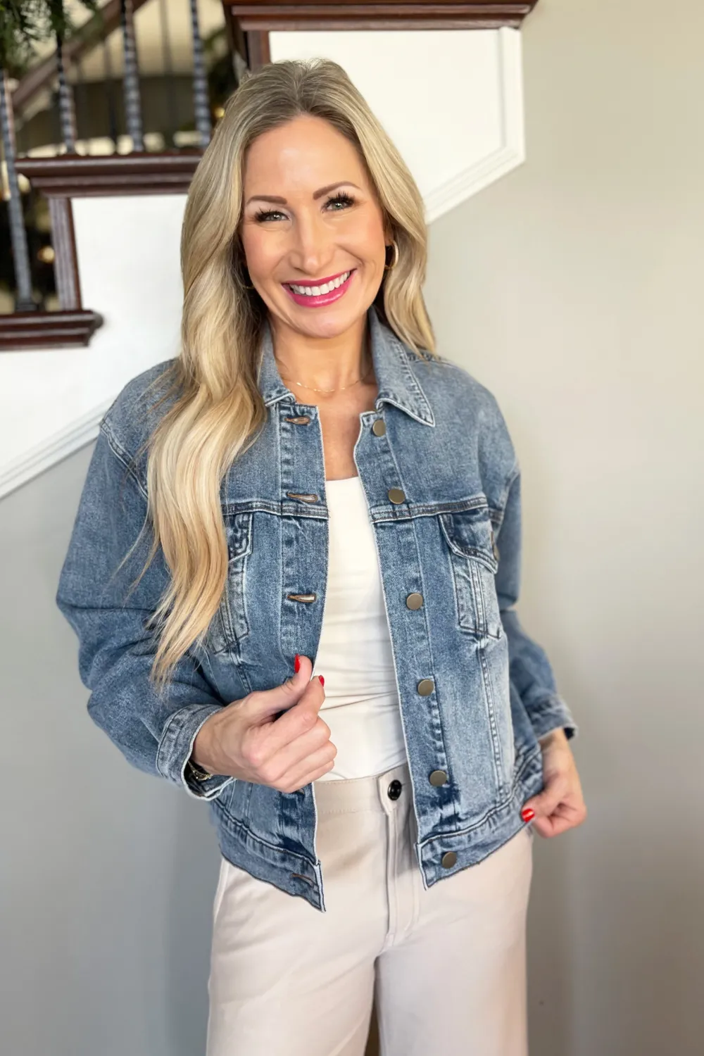 Liz Trucker Drop Shoulder Jacket