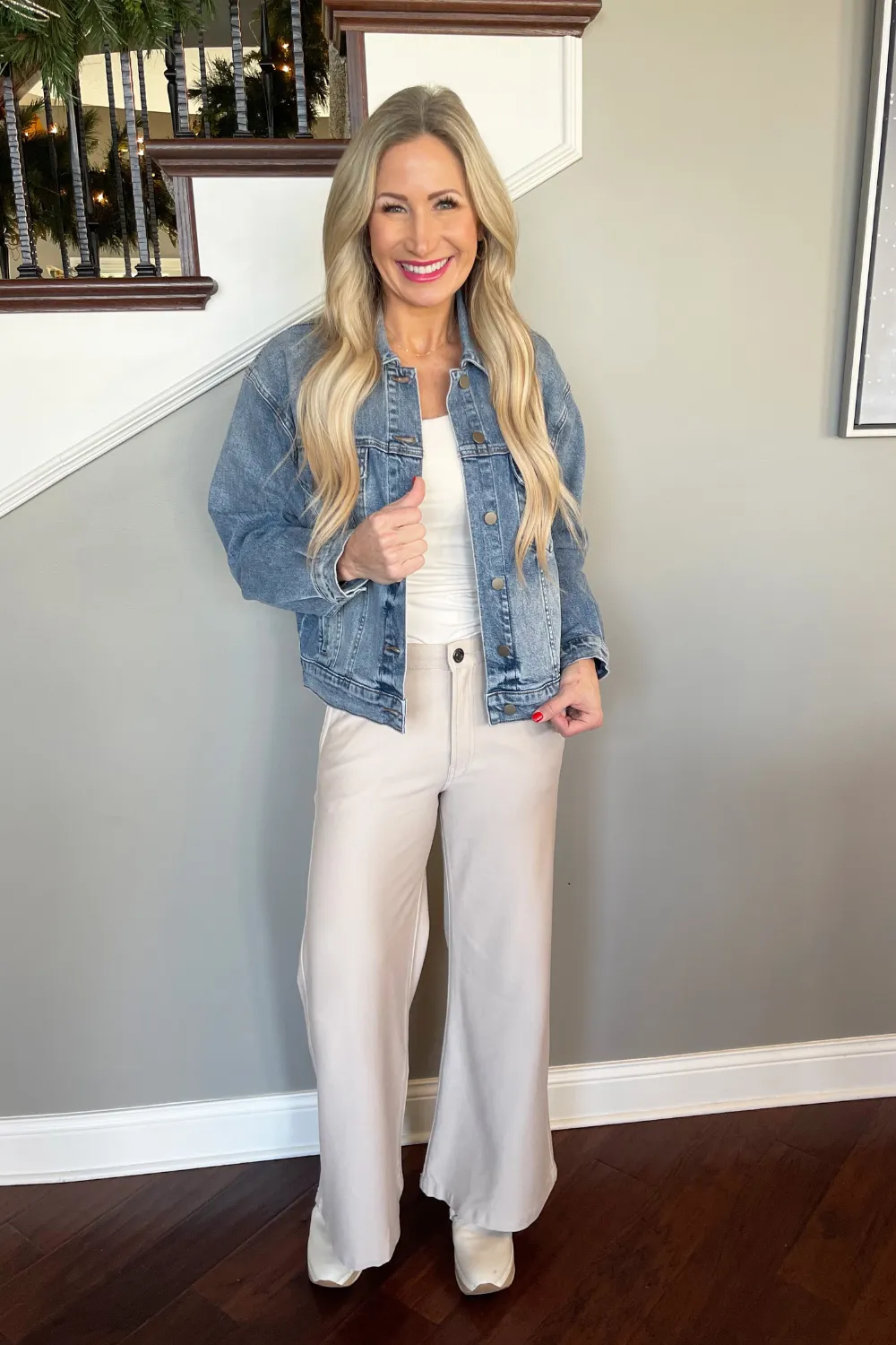 Liz Trucker Drop Shoulder Jacket