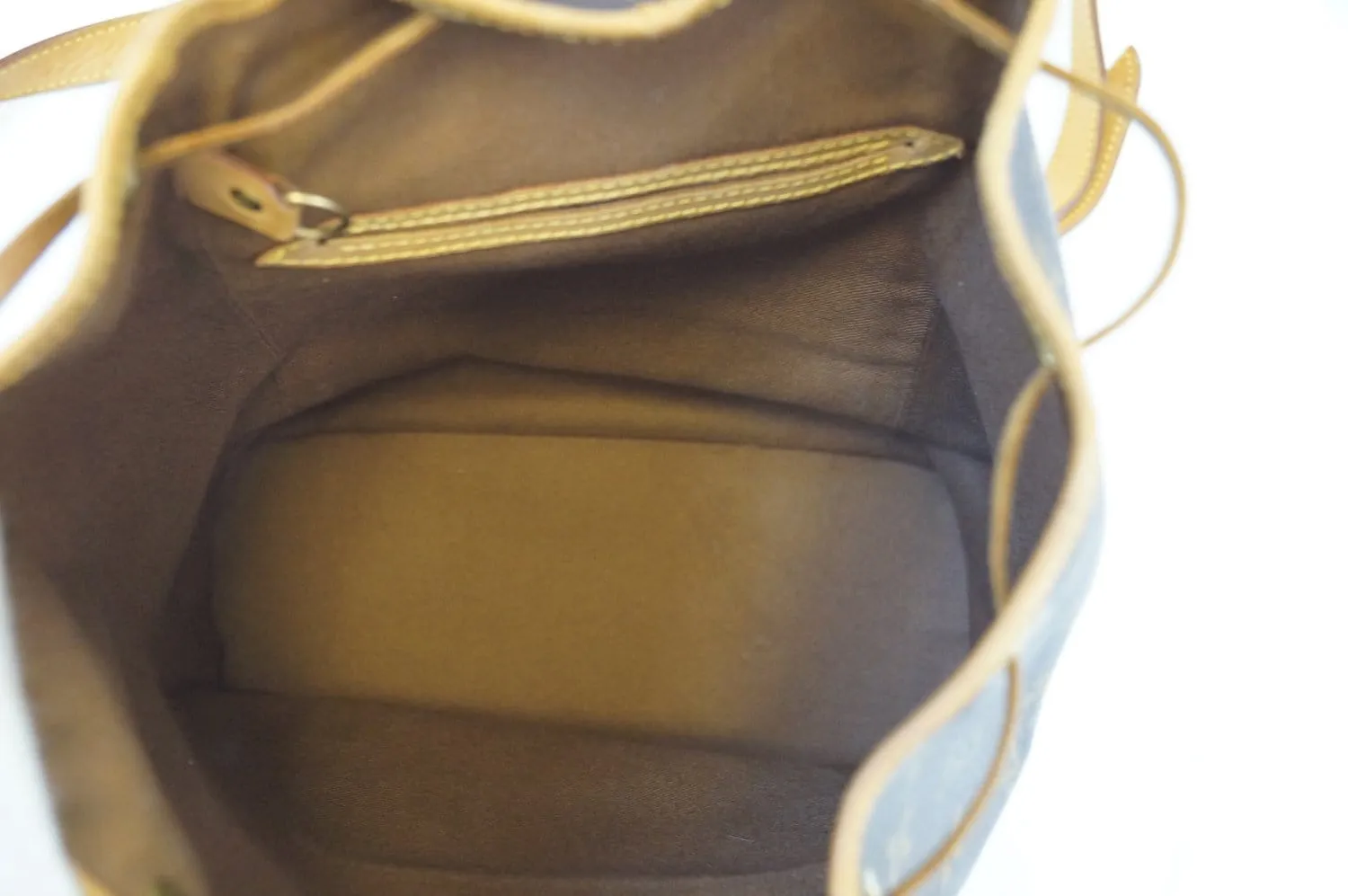 LOUIS VUITTON Backpack Bag Monogram Montsouris MM