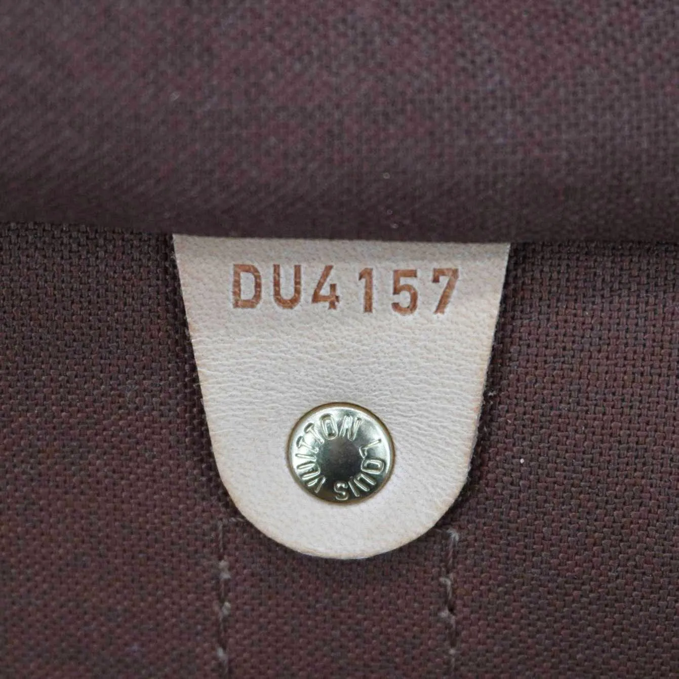 LOUIS VUITTON Keepall 50 Patches Bandouliere Monogram Canvas Travel Bag Brown