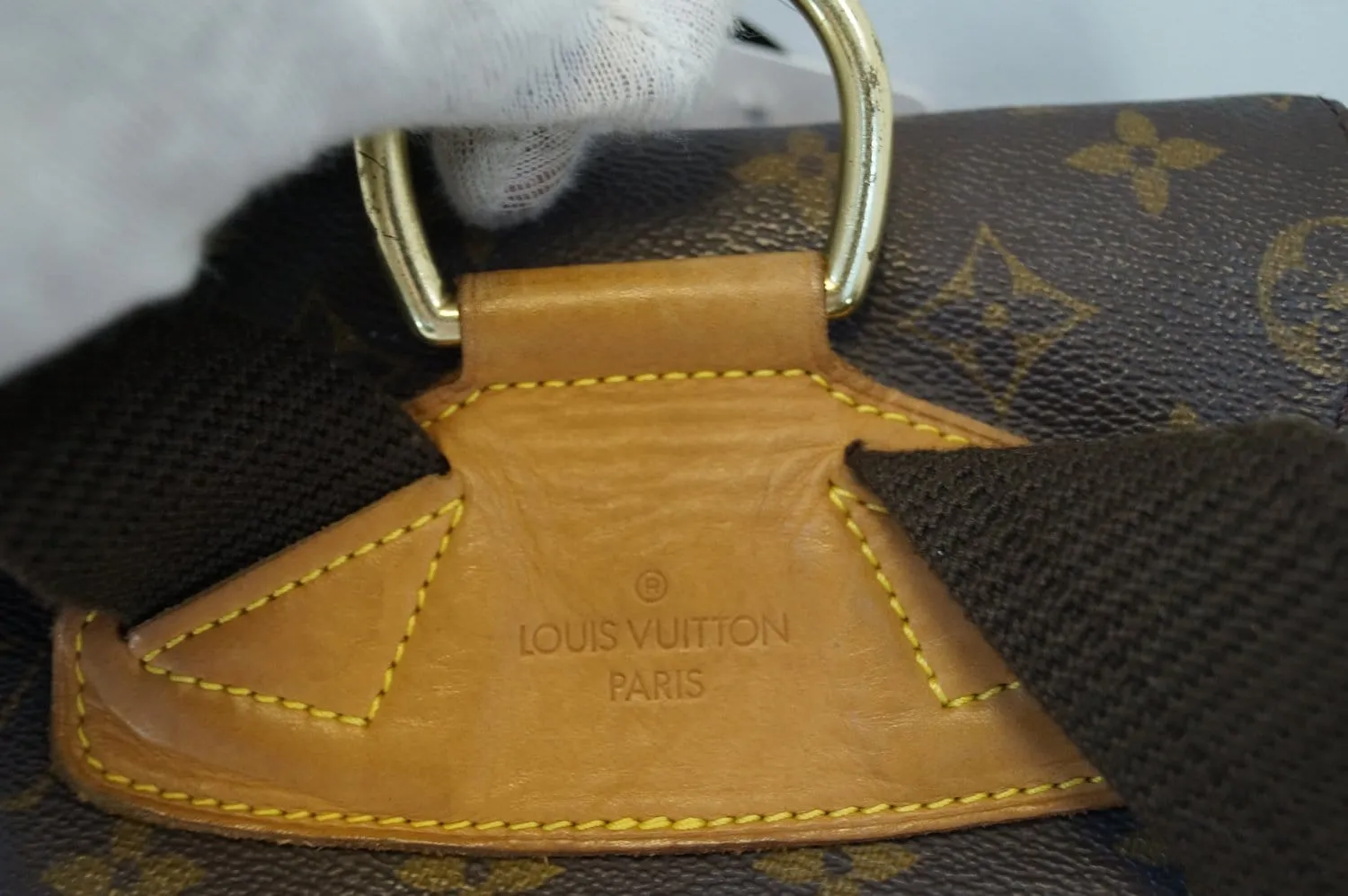 LOUIS VUITTON Monogram Brown Montsouris GM Backpack Bag