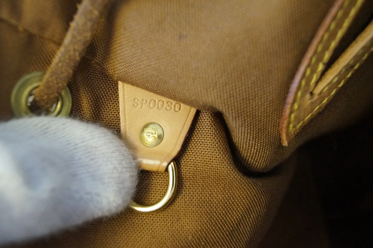LOUIS VUITTON Monogram Brown Montsouris GM Backpack Bag