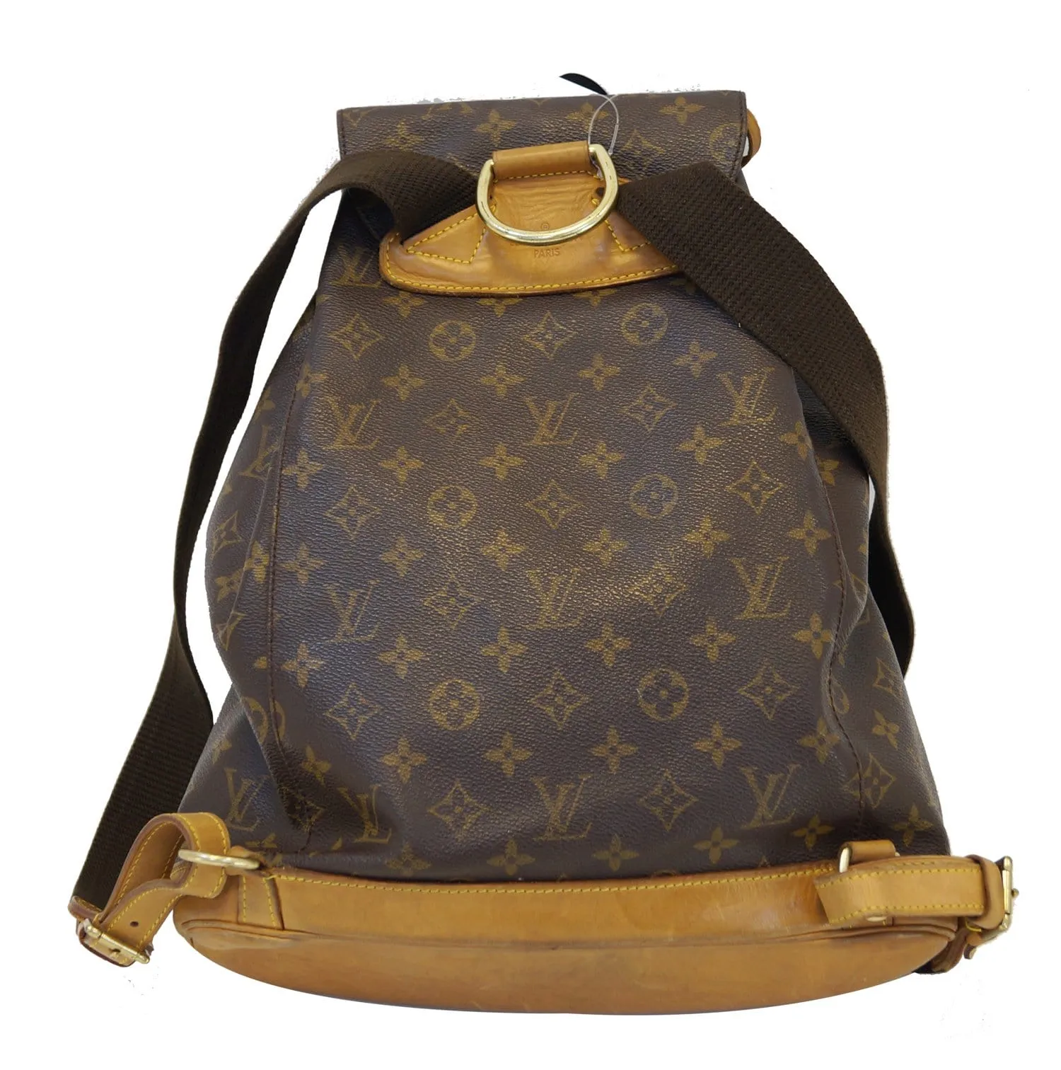 LOUIS VUITTON Monogram Brown Montsouris GM Backpack Bag