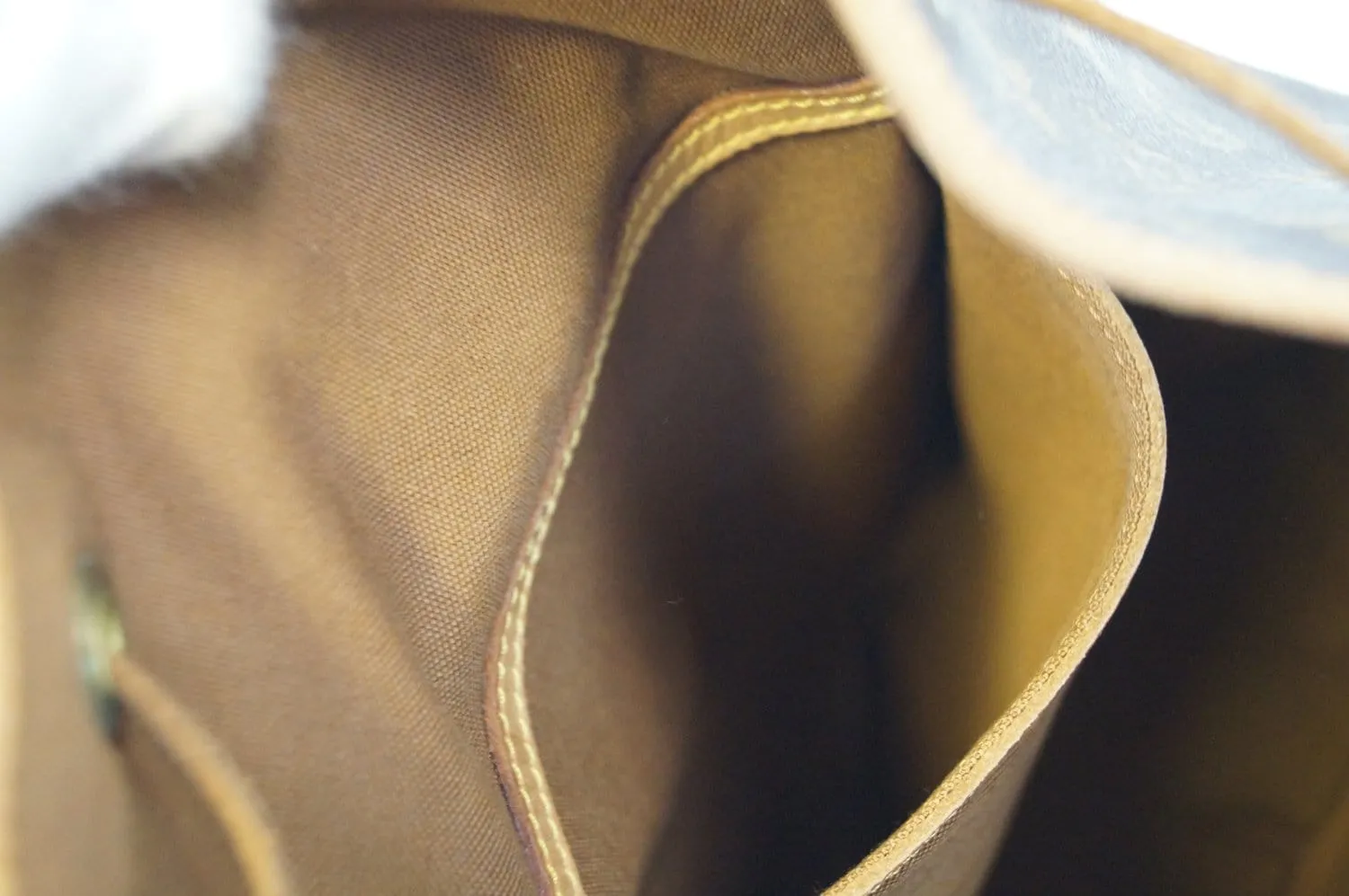 LOUIS VUITTON Monogram Brown Montsouris GM Backpack Bag