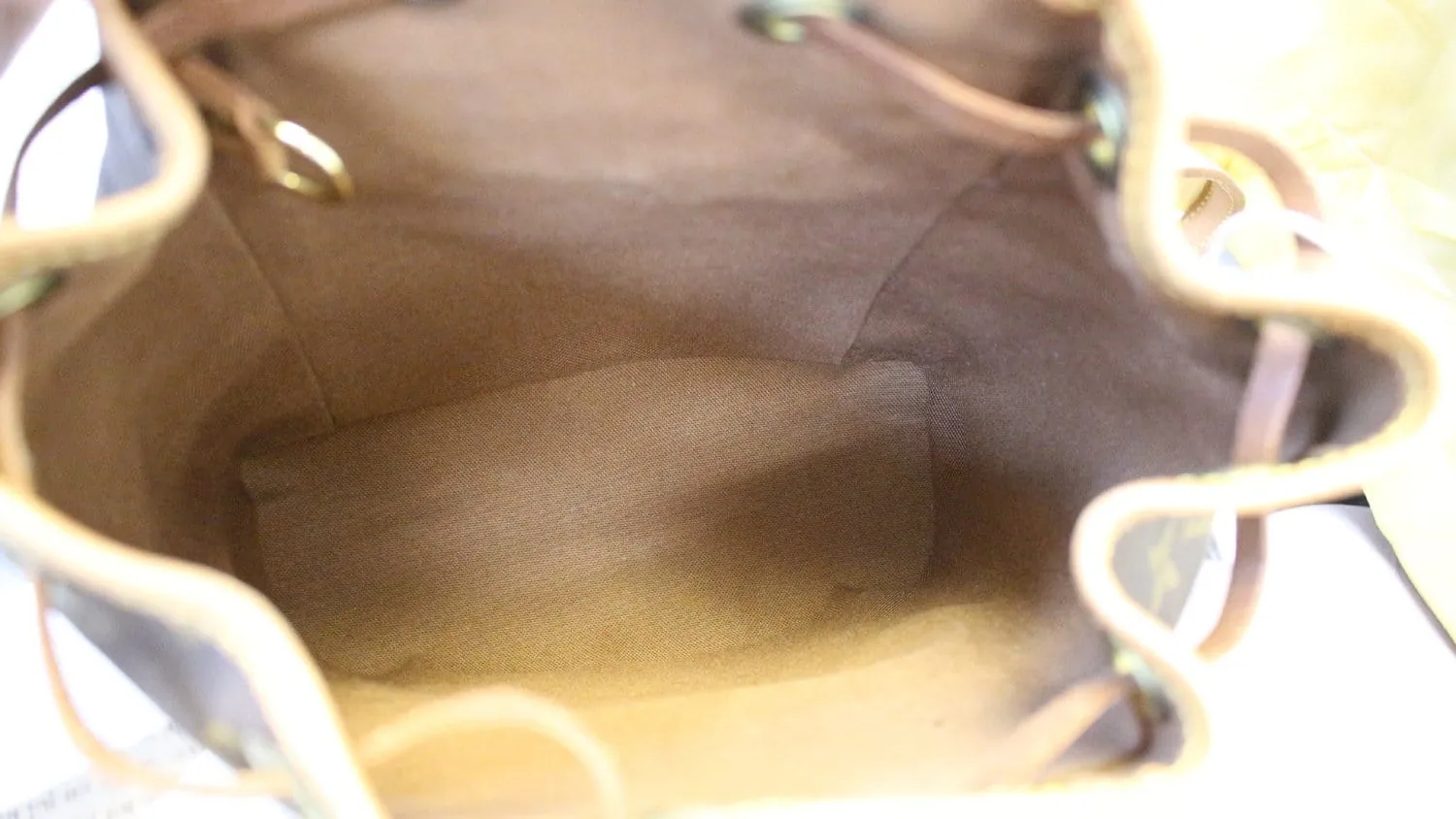LOUIS VUITTON Monogram Canavs Montsouris PM Backpack