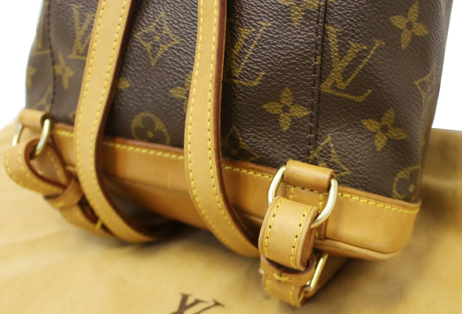 LOUIS VUITTON Monogram Canavs Montsouris PM Backpack