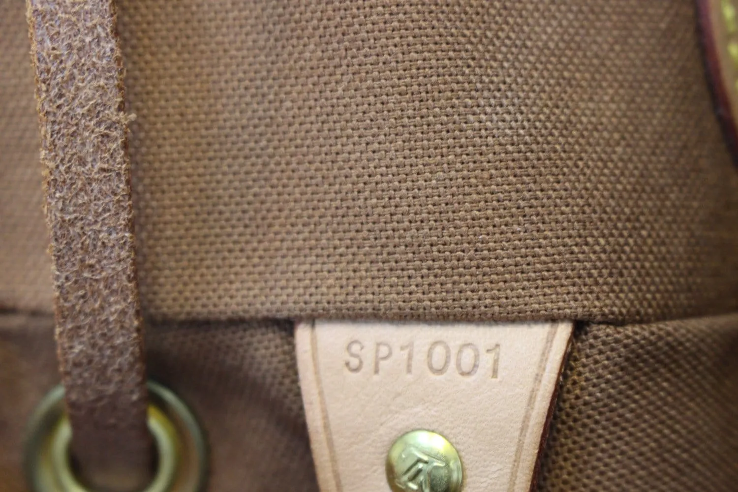 LOUIS VUITTON Monogram Canvas Montsouris MM Backpack Bag TT1495