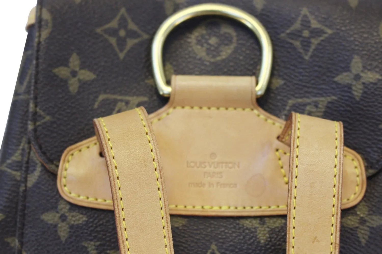 LOUIS VUITTON Monogram Canvas Montsouris MM Backpack Bag TT1495