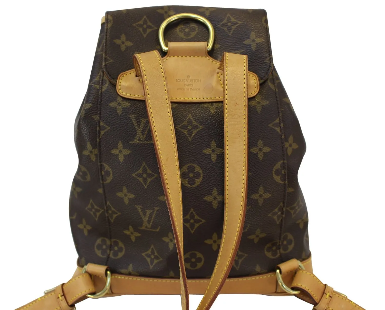 LOUIS VUITTON Monogram Canvas Montsouris MM Backpack Bag TT1495