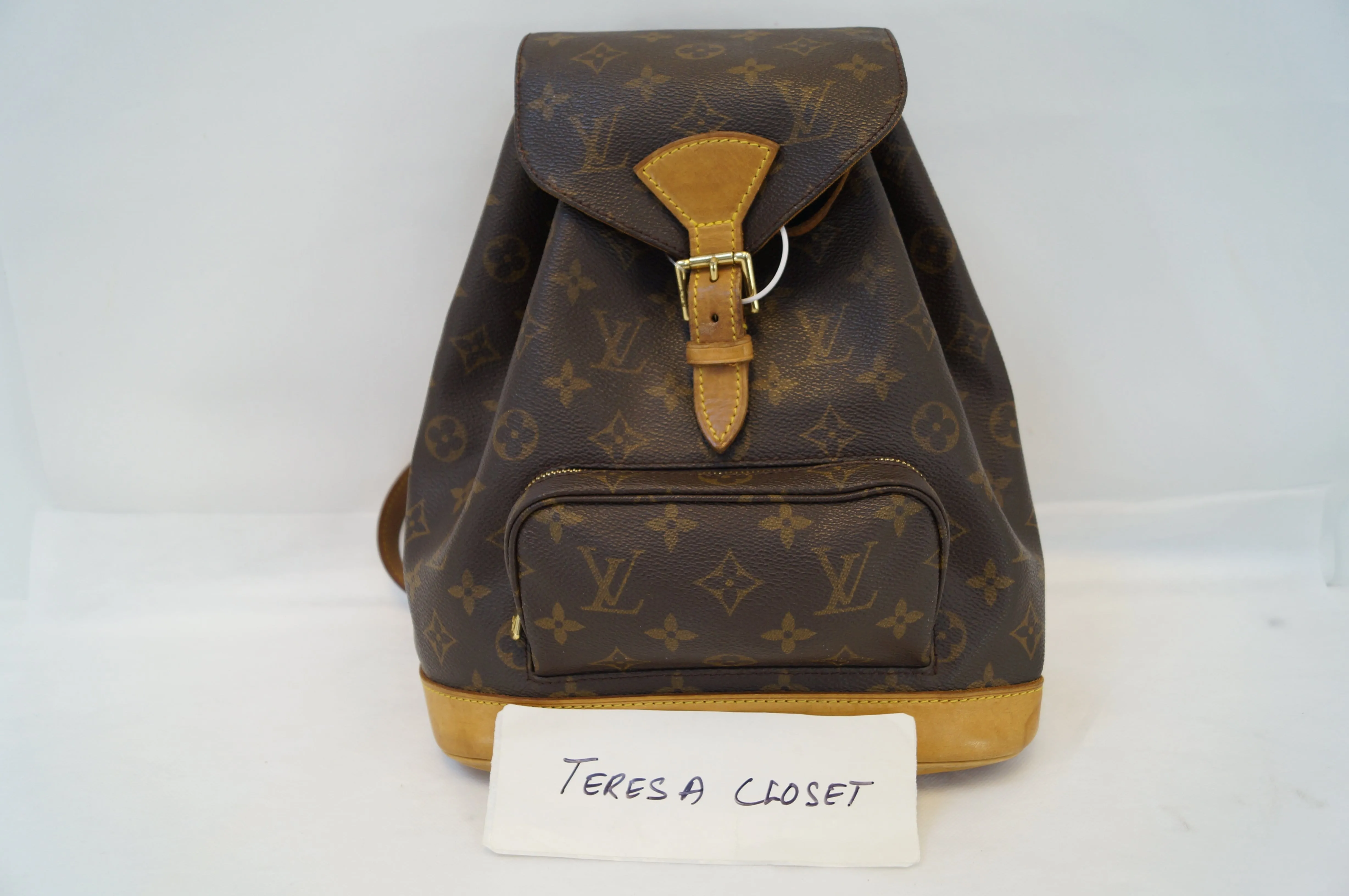 LOUIS VUITTON Monogram Canvas Montsouris MM Backpack