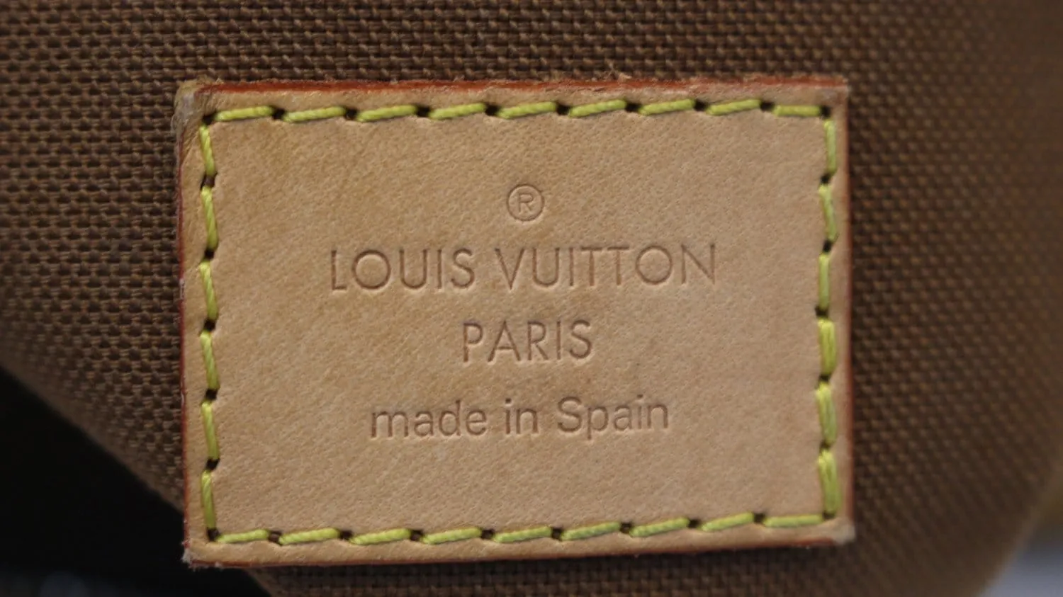 LOUIS VUITTON Monogram Canvas Odeon PM Crossbody Bag
