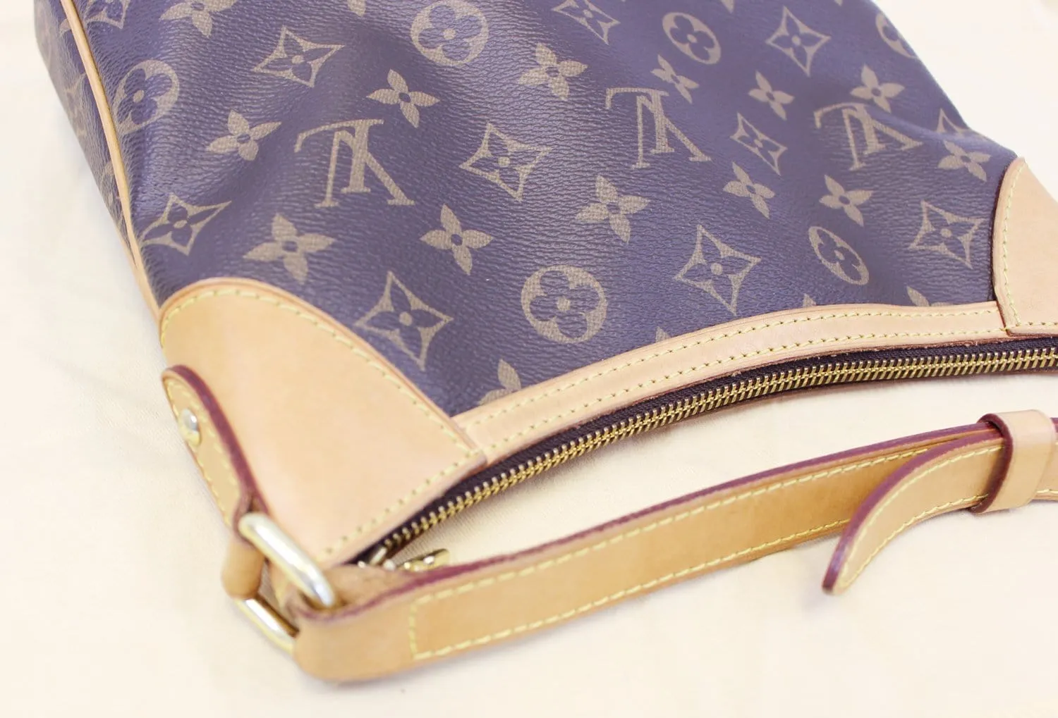 LOUIS VUITTON Monogram Canvas Odeon PM Shoulder Bag