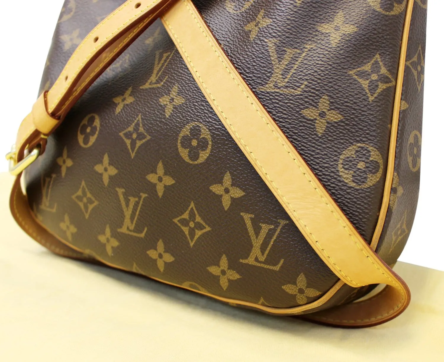 LOUIS VUITTON Monogram Canvas Odeon PM Shoulder Bag
