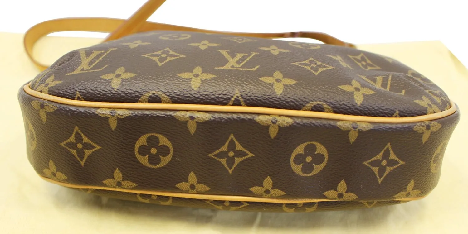 LOUIS VUITTON Monogram Canvas Odeon PM Shoulder Bag