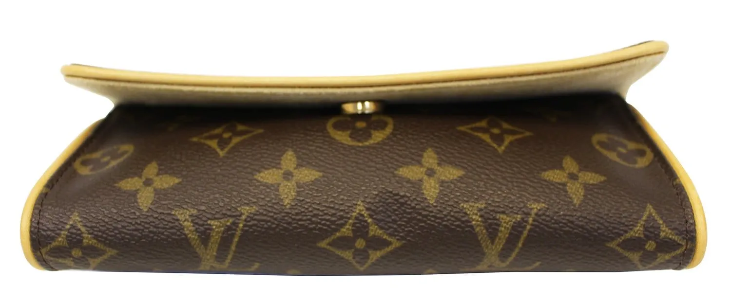LOUIS VUITTON Monogram Canvas Pochette Twin PM Crossbody Bag