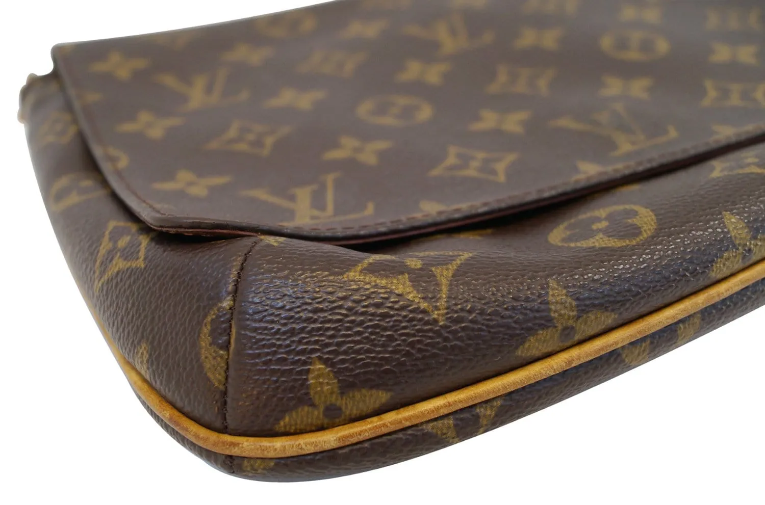 LOUIS VUITTON Monogram Musette Tango Bag w/ Long Strap Crossbody Bag