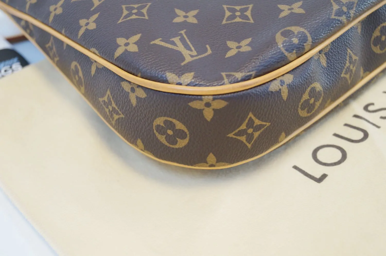 LOUIS VUITTON Monogram Odeon MM Messenger Bag
