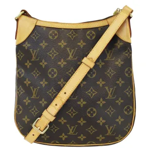LOUIS VUITTON Monogram Odeon PM Shoulder Bag