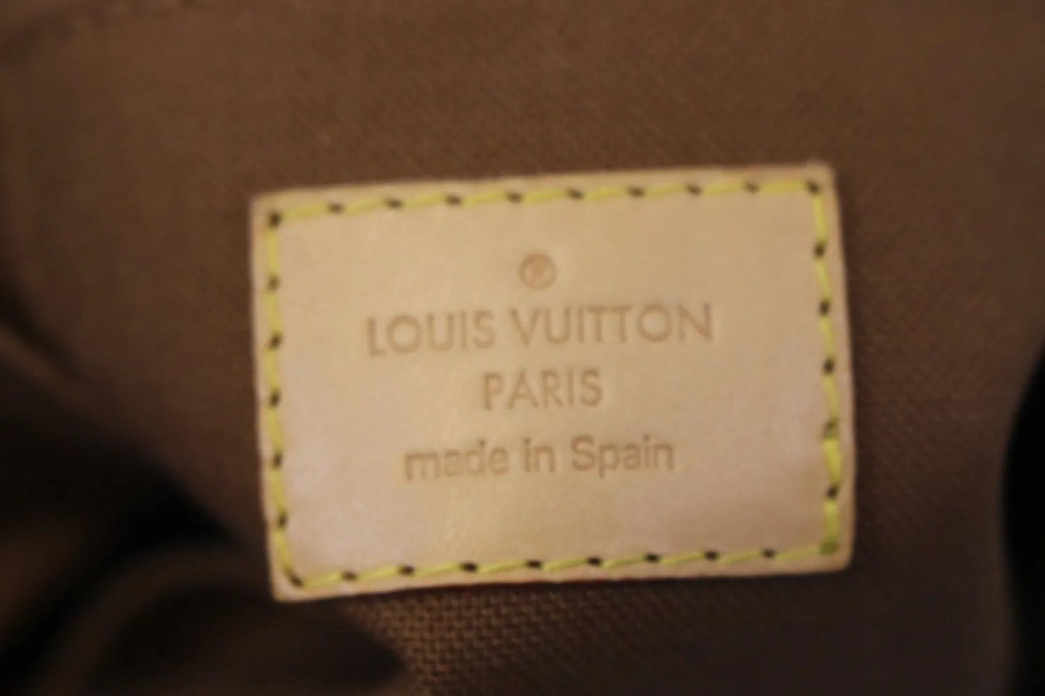 LOUIS VUITTON Monogram Odeon PM Shoulder Bag