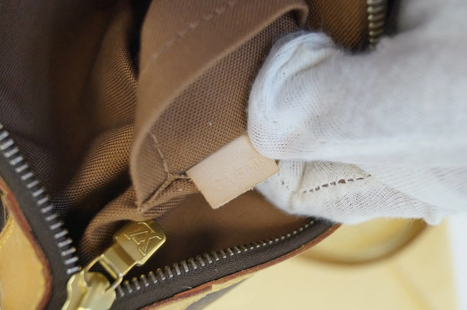 LOUIS VUITTON Monogram Odeon PM Shoulder Bag