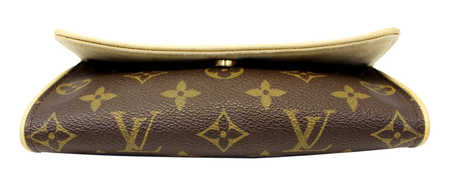 LOUIS VUITTON Monogram Pochette Twin PM Crossbody Bag