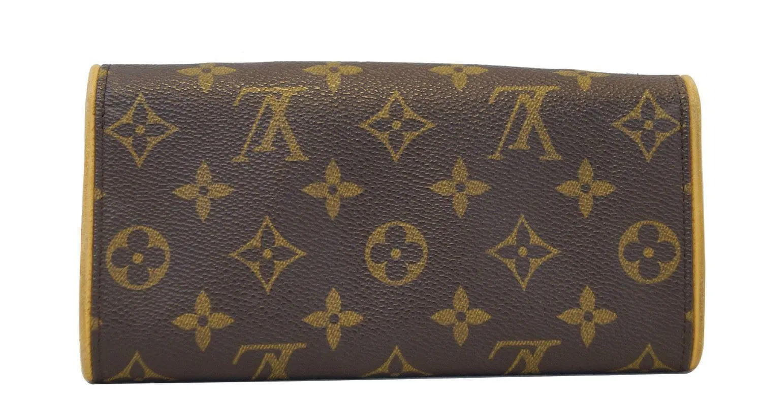 LOUIS VUITTON Monogram Twin PM Pochette Crossbody Bag