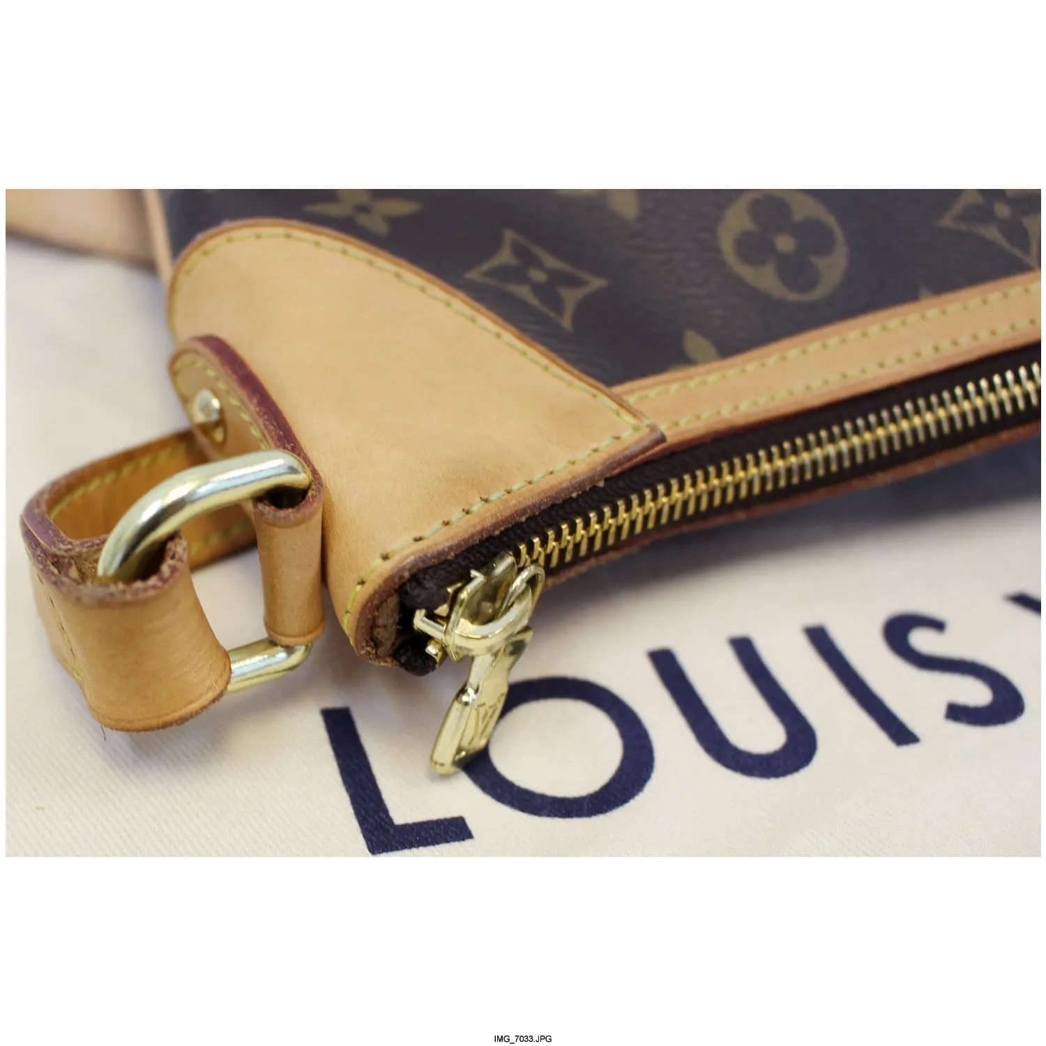 LOUIS VUITTON Odeon PM Monogram Canvas Shoulder Crossbody Bag