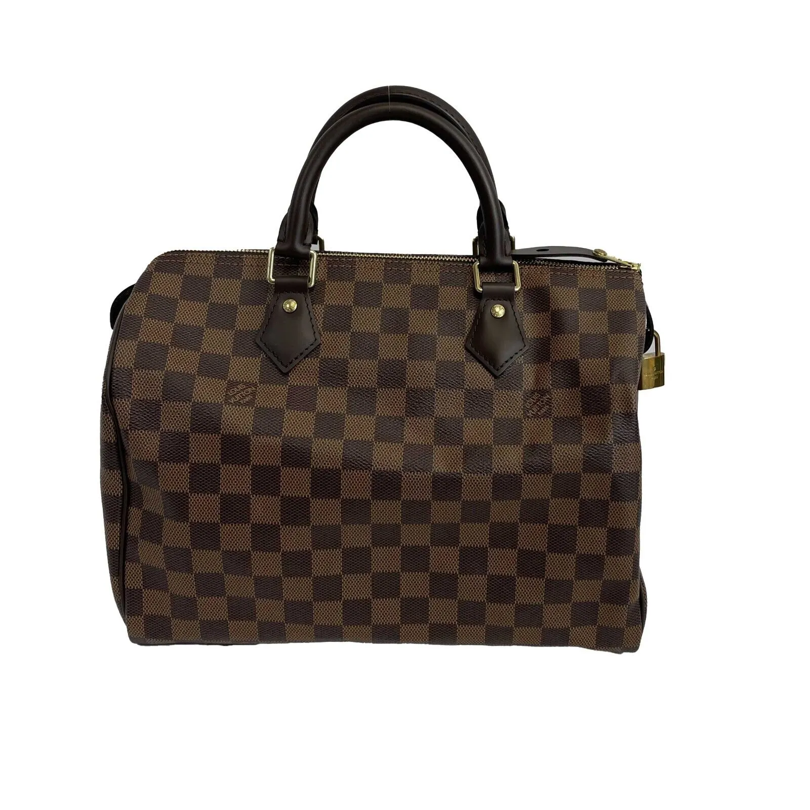 Louis Vuitton - Pristine - Damier Ebene Speedy 30 - Brown - Top Handle Bag