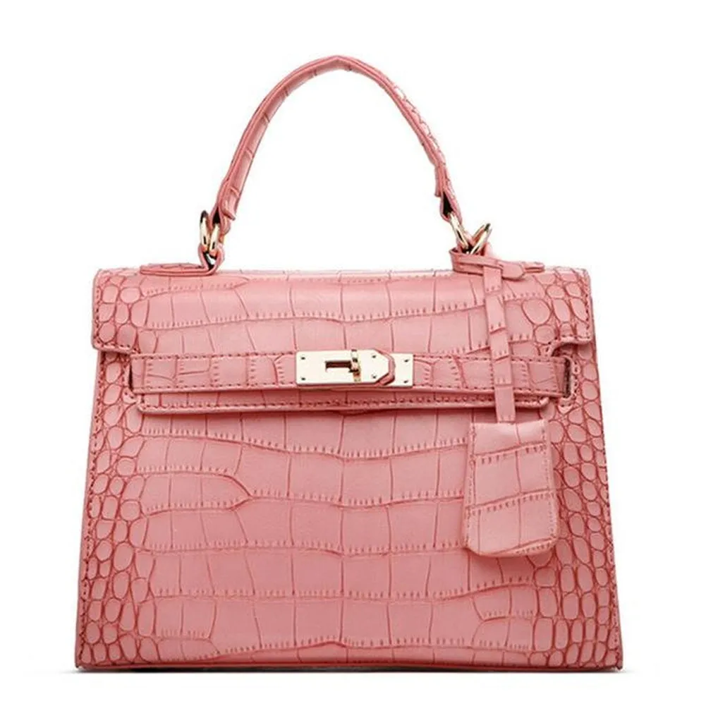 <bold>Top-Handle & Crossbody Bag <br>Vegan-Leather