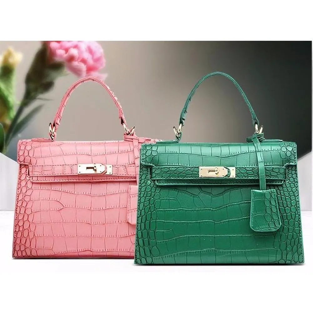 <bold>Top-Handle & Crossbody Bag <br>Vegan-Leather
