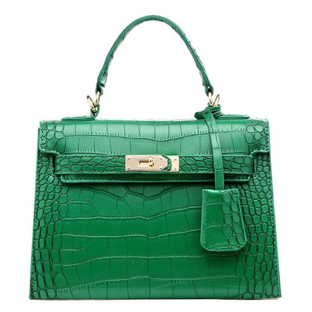 <bold>Top-Handle & Crossbody Bag <br>Vegan-Leather
