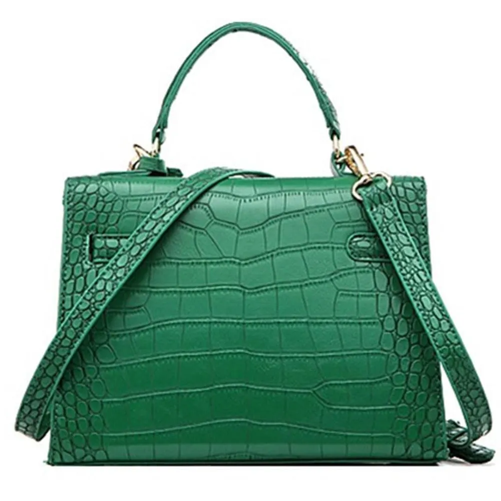 <bold>Top-Handle & Crossbody Bag <br>Vegan-Leather