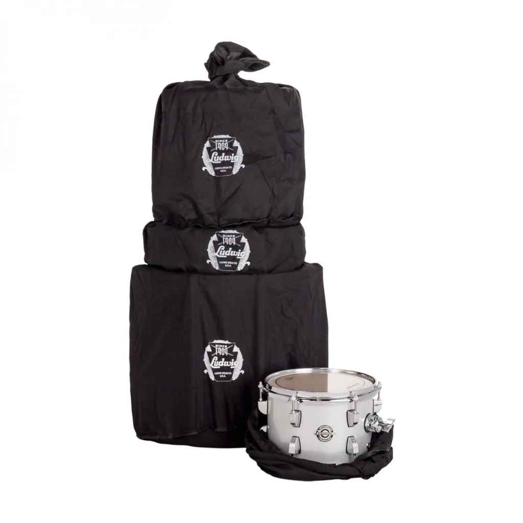 Ludwig Breakbeats 4-Piece Shell Pack – Silver Sparkle