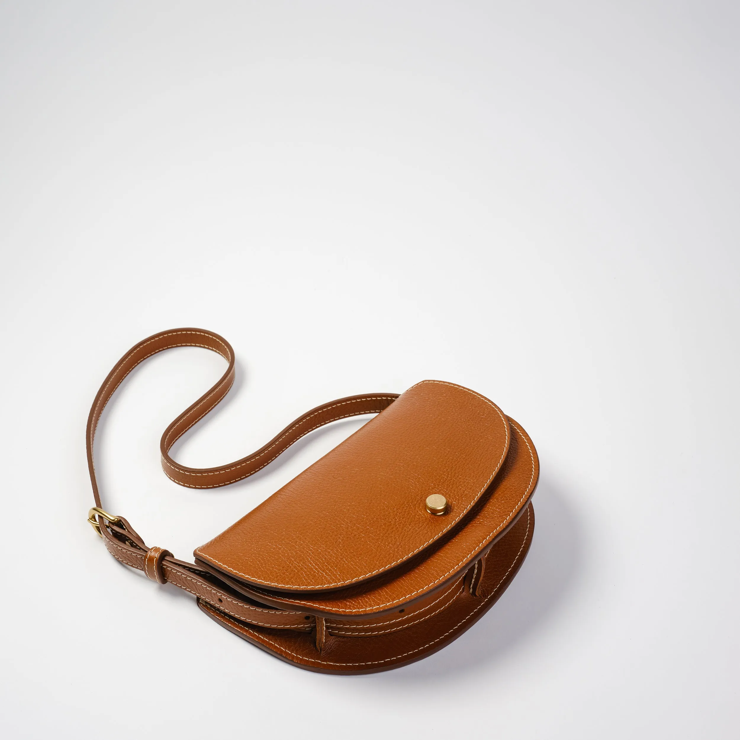 Mezzo in Leather Brown