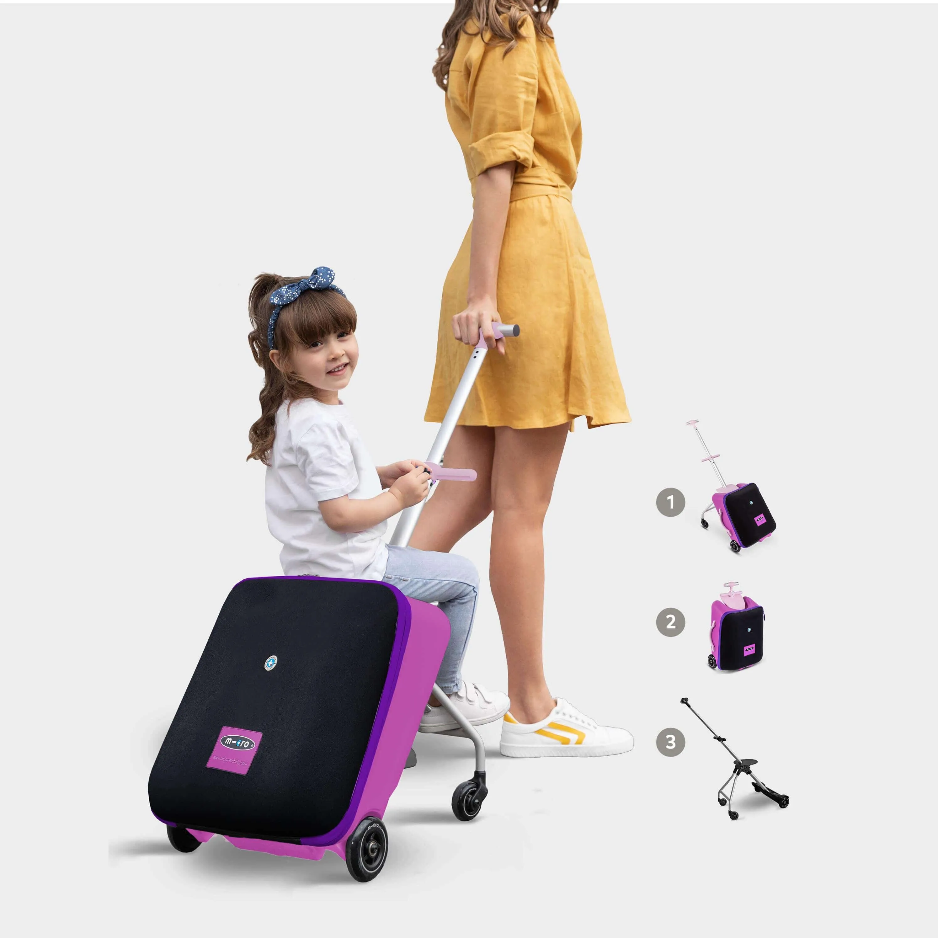 Micro Eazy Luggage - Violet