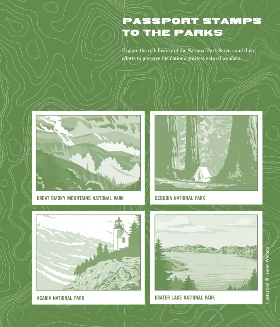 National Parks Stickerology