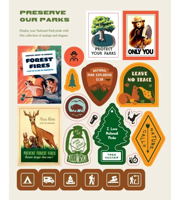 National Parks Stickerology