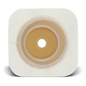 Natura® Flexible Durahesive® Skin Barrier, 4" x 4" (10cm x 10cm) White, Cut-to-Fit Stoma Opening 1/2" - 1-1/4" (13mm - 32mm), Flange 1-3/4" (45mm) - Box of 10