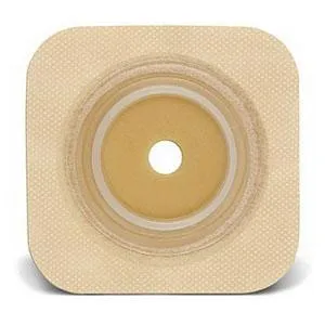 Natura® Flexible Durahesive® Skin Barrier, 5" x 5" (12.5cm x 12.5cm) Tan, Cut-to-Fit Stoma Opening 1/2" - 2-1/4" (13mm - 57mm), Flange 2-3/4" (70mm) - Box of 10