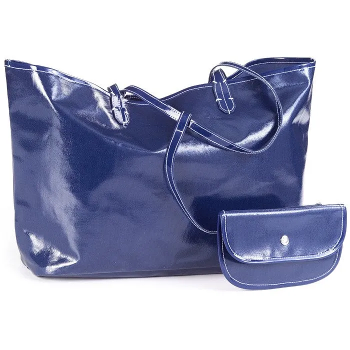 Navy Blue Kayla Tote