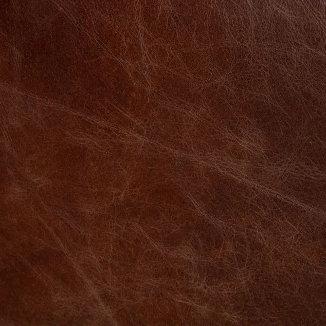 Nisky Leather Counter Chair - Geisha Brown