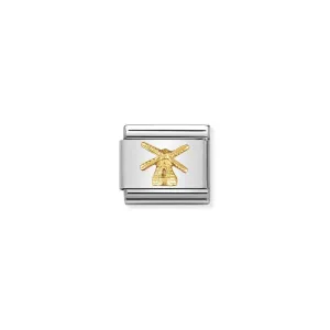 Nomination Composable Link Windmill, 18K Gold
