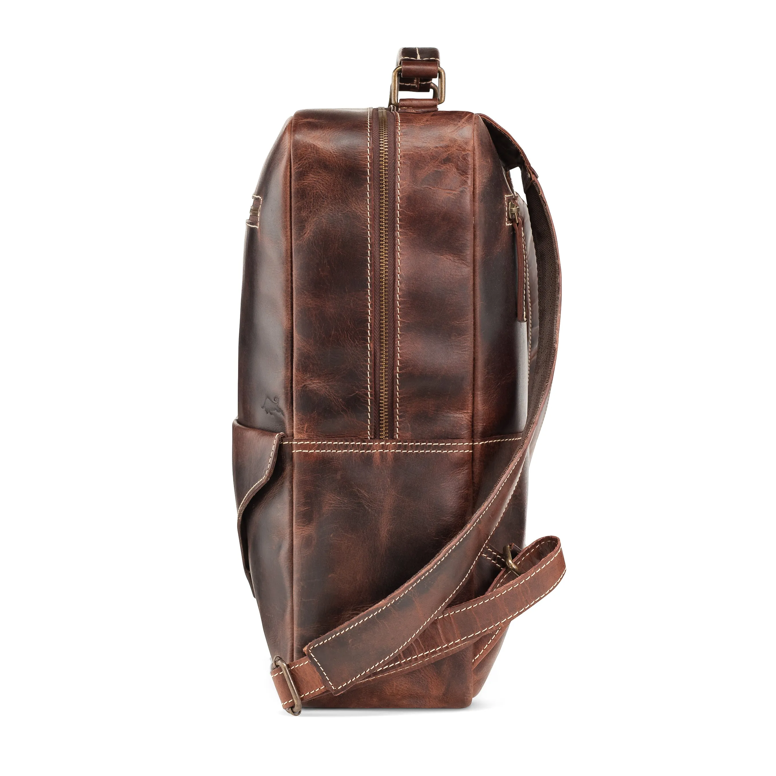 Opal Buffalo Leather Backpack