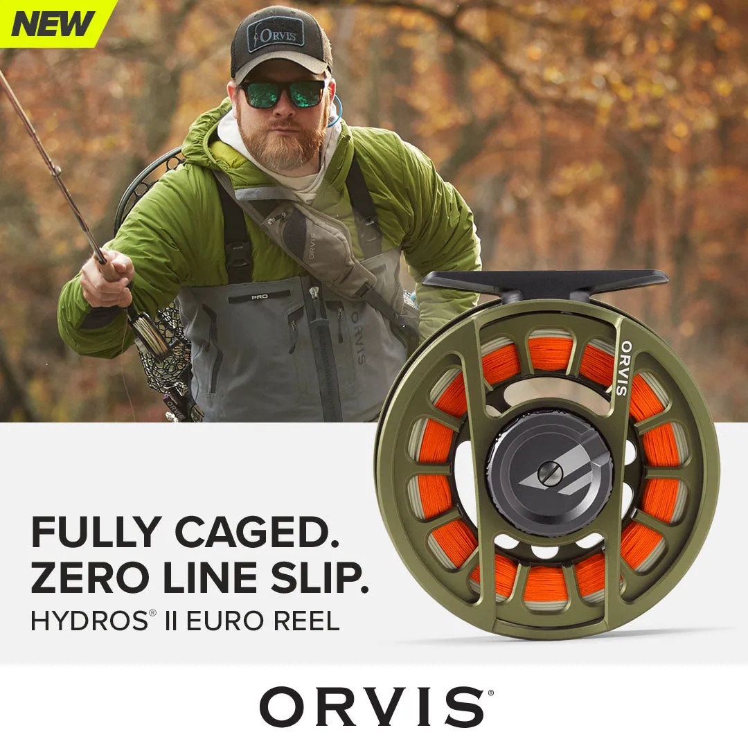 Orvis Hydros II Euro Reel Matte Olive